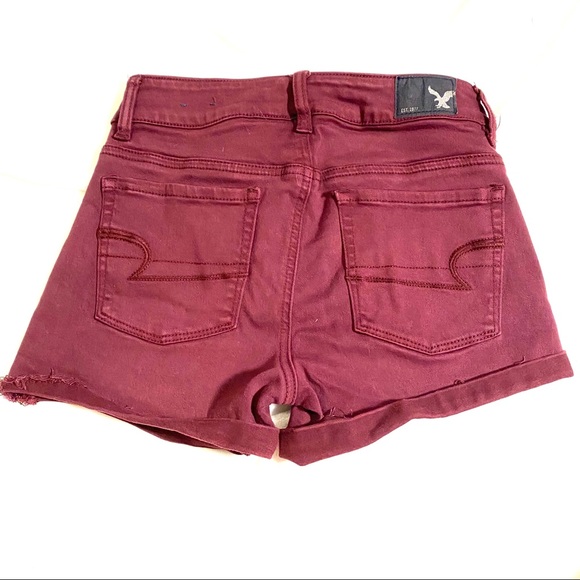 American Eagle Outfitters Pants - AEO MAROON SHORTS